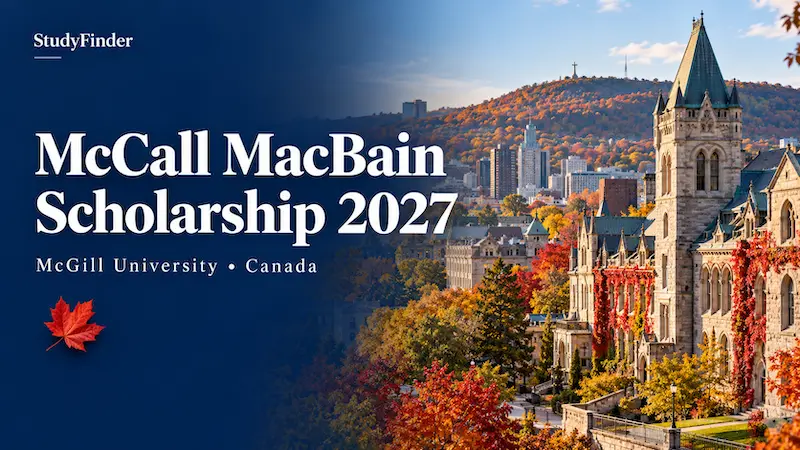 McCall MacBain Scholarship 2027: Funding & Eligibility